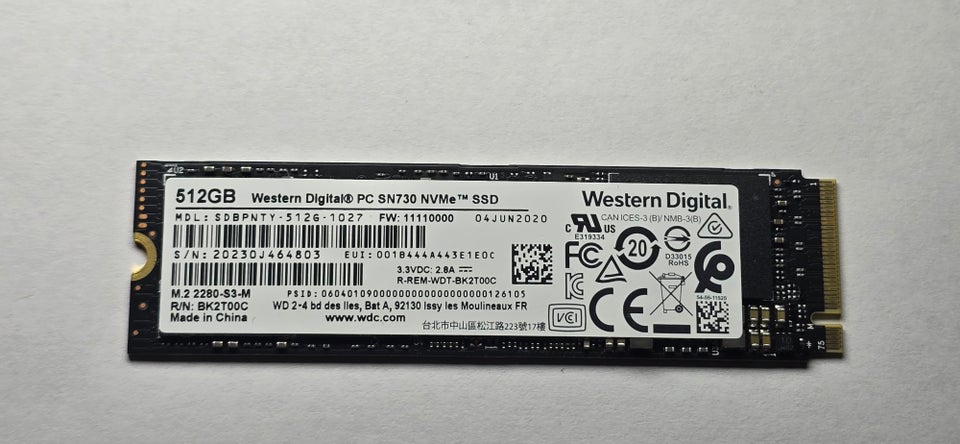 Western Digital 512 GB