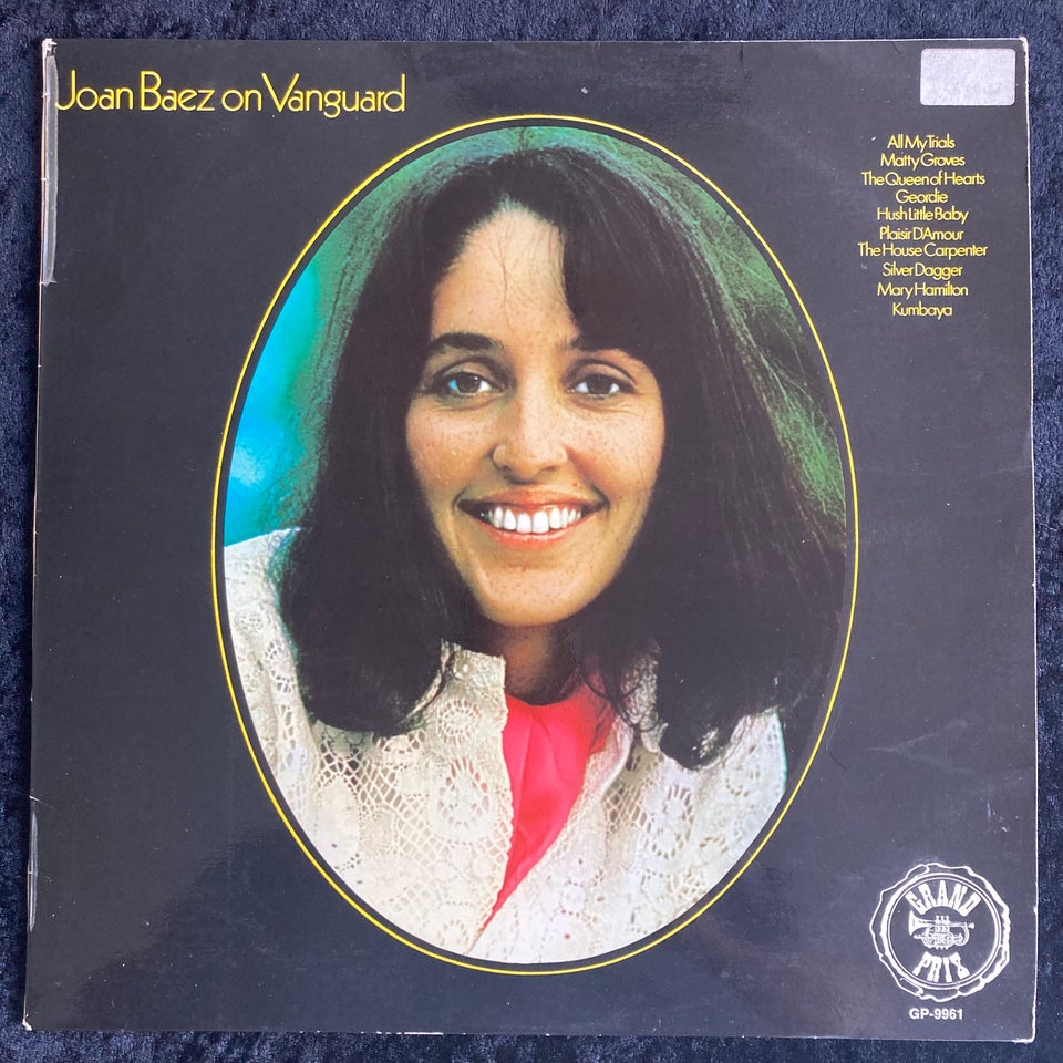 LP, Joan Baez, Joan Baez On Vanguard