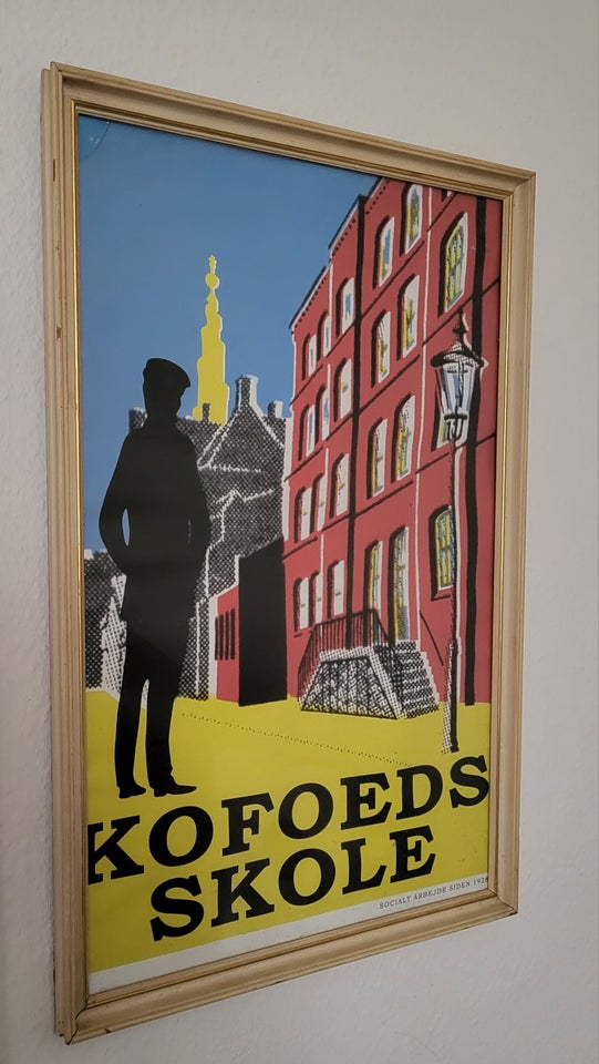 Plakat, motiv: Kofoeds skole, b: 49