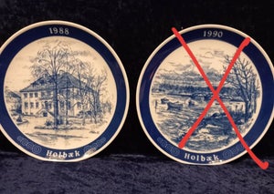 Porcelæn HOLBÆK Platter