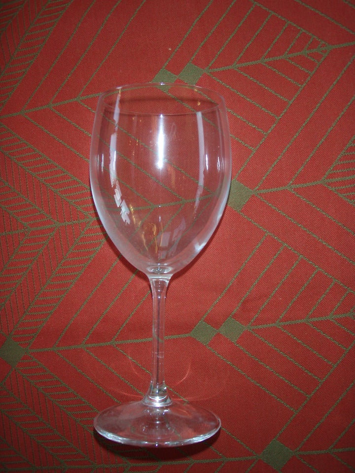 Glas, rødvinsglas, ukendt