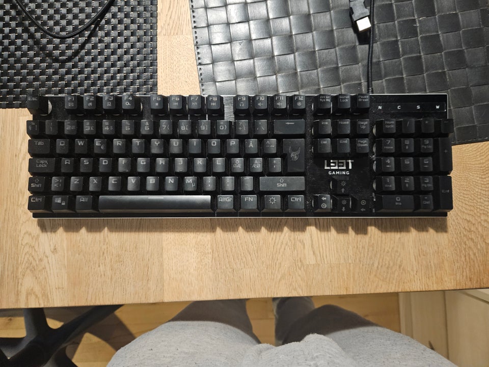 Tastatur Leet gaming Oseberg