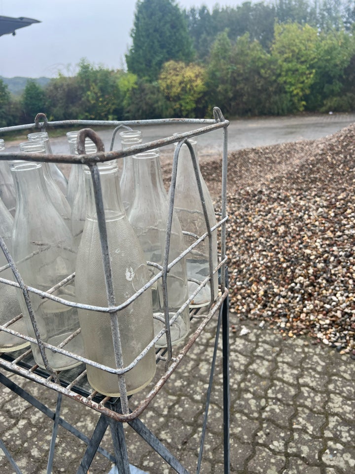 Mælkekasser 2sæt Med flasker