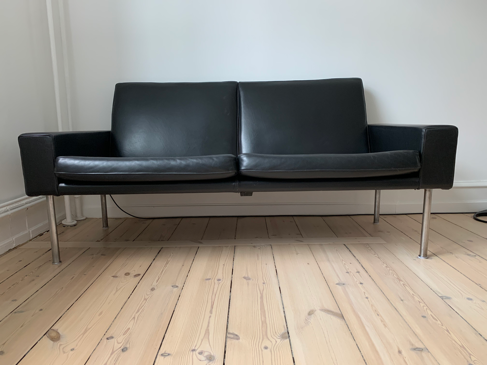 Sofa, læder, 2 pers.