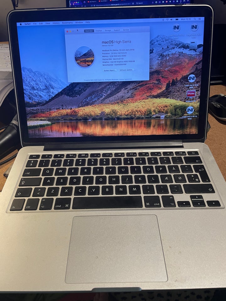 MacBook Pro retina 13 inch early