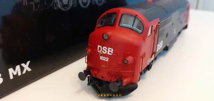 Modeltog McK DSB MX 1022