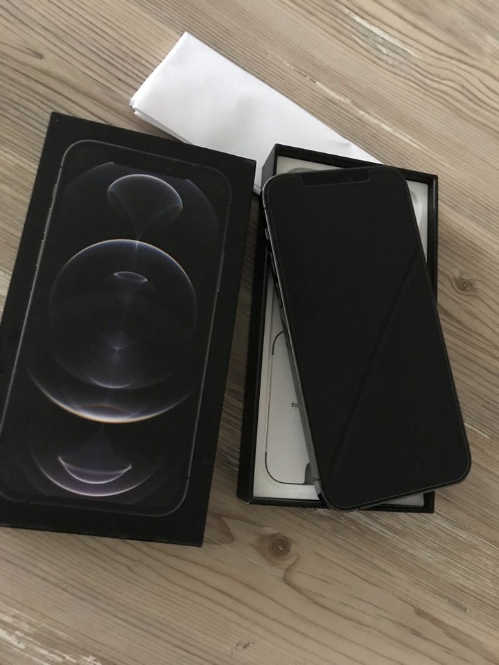 iPhone 12 Pro Max, 128 GB, sort