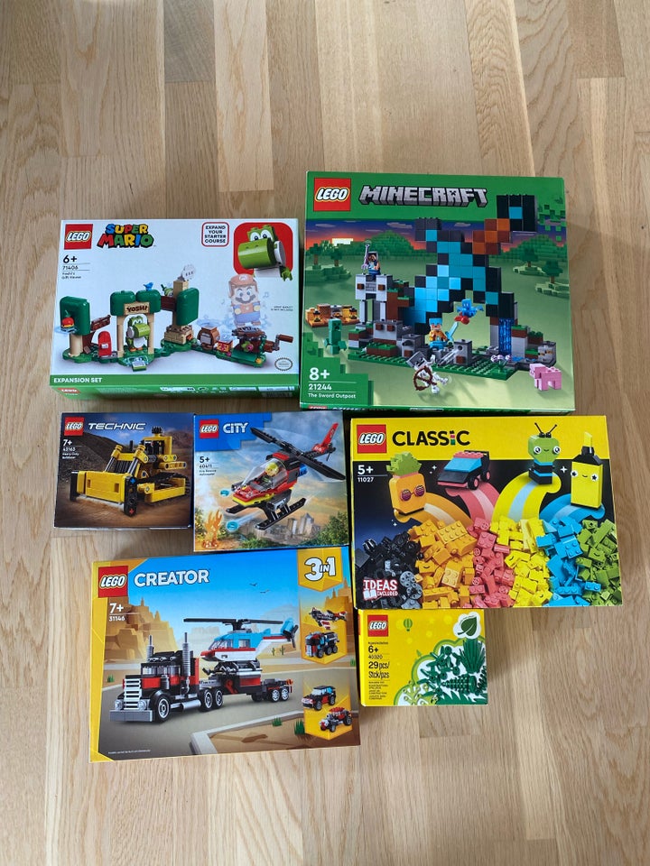 Lego blandet, 7 x æsker