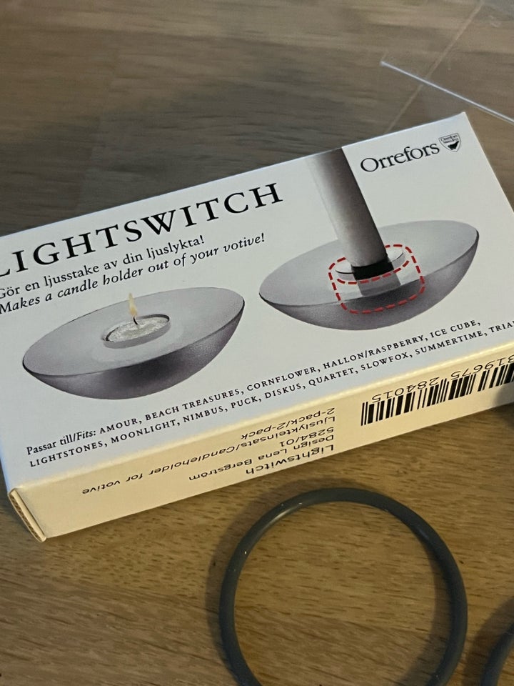 Light switch lysadapter 2-pak 