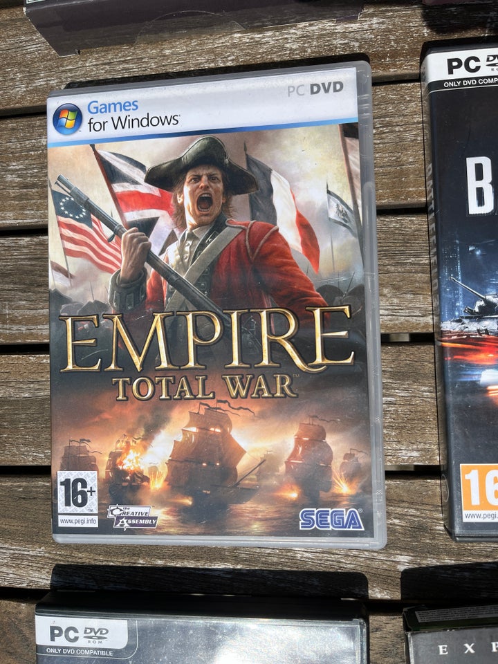 Empire - total war, til pc, strategi