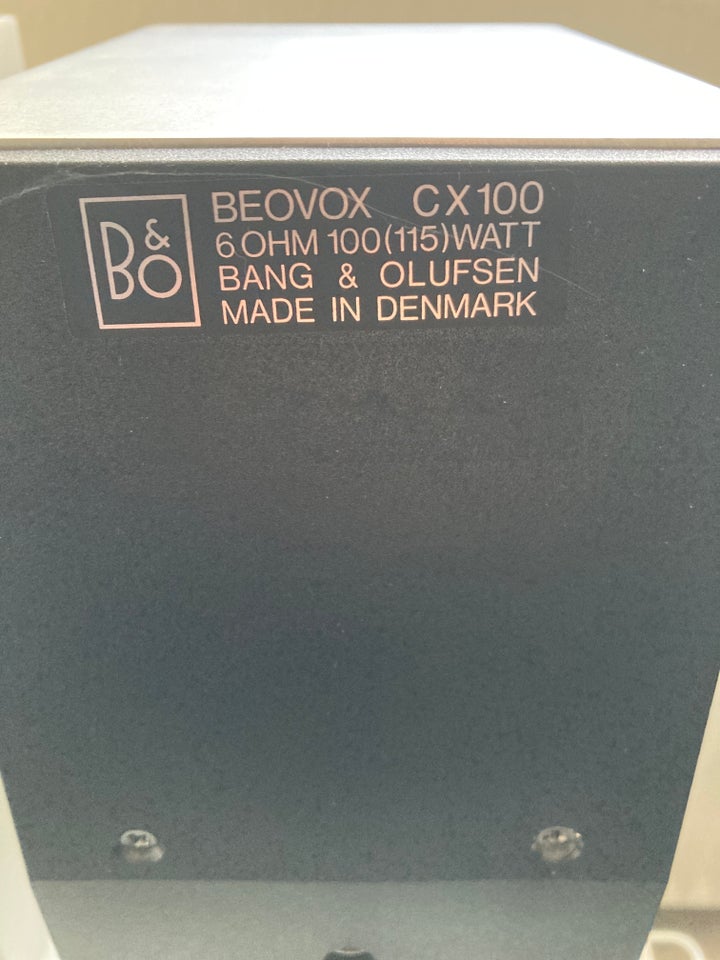 Højttaler, Bang  Olufsen, Beovox