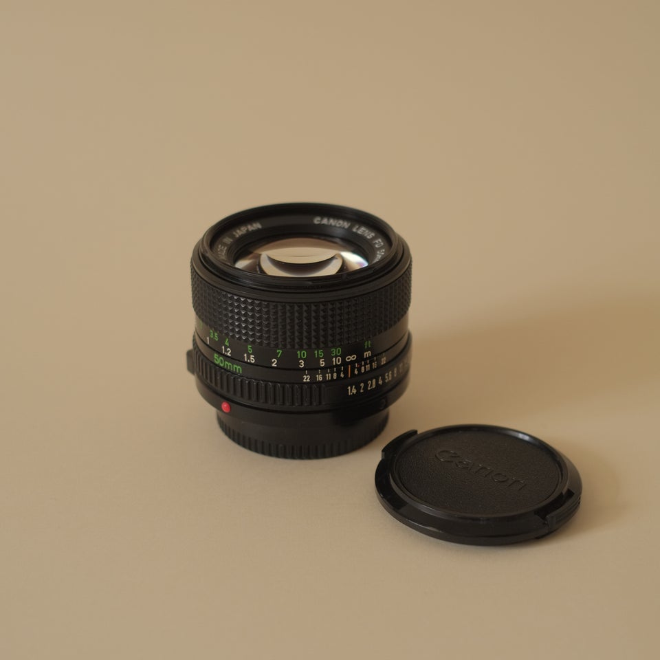 Canon nFD 50mm f/1.4, Canon, nFD