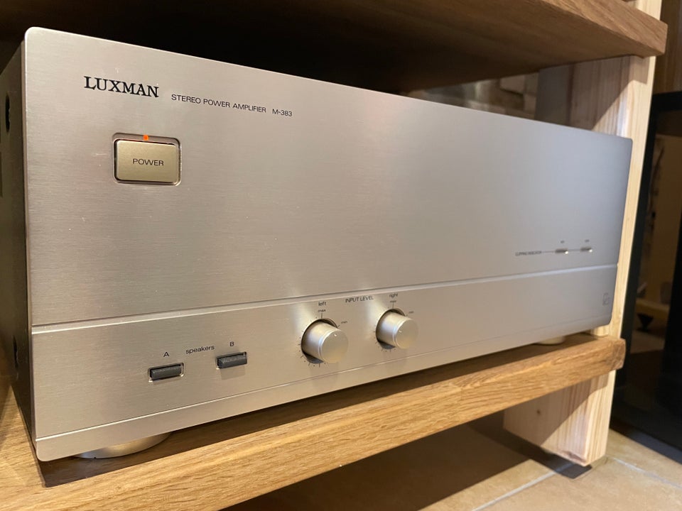 Forstærkersæt, Luxman, M383/C383