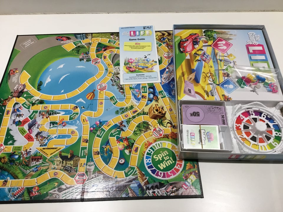 The game of life spin to win,