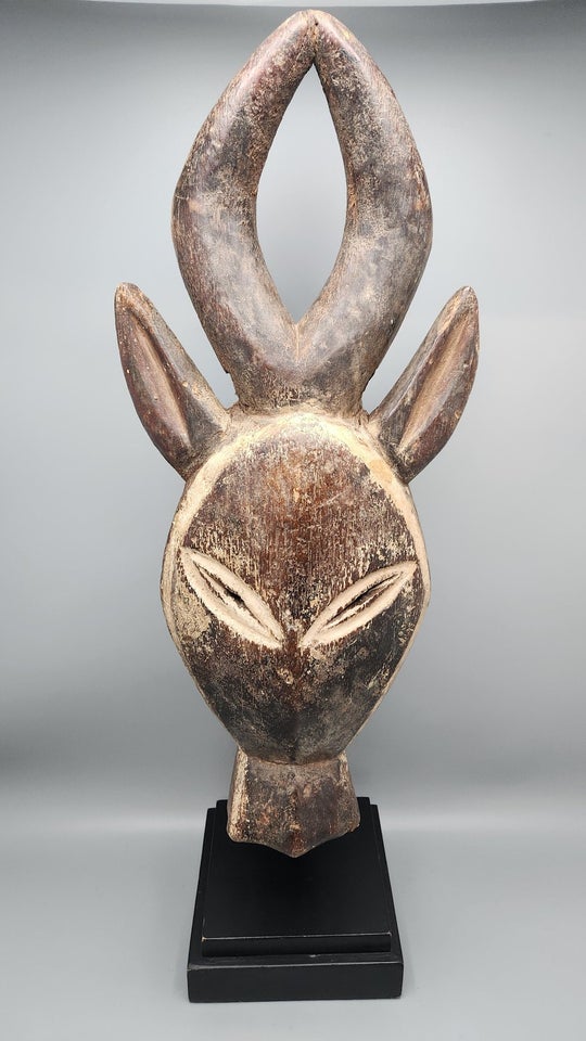 Antilope maske fra Gabon Træ