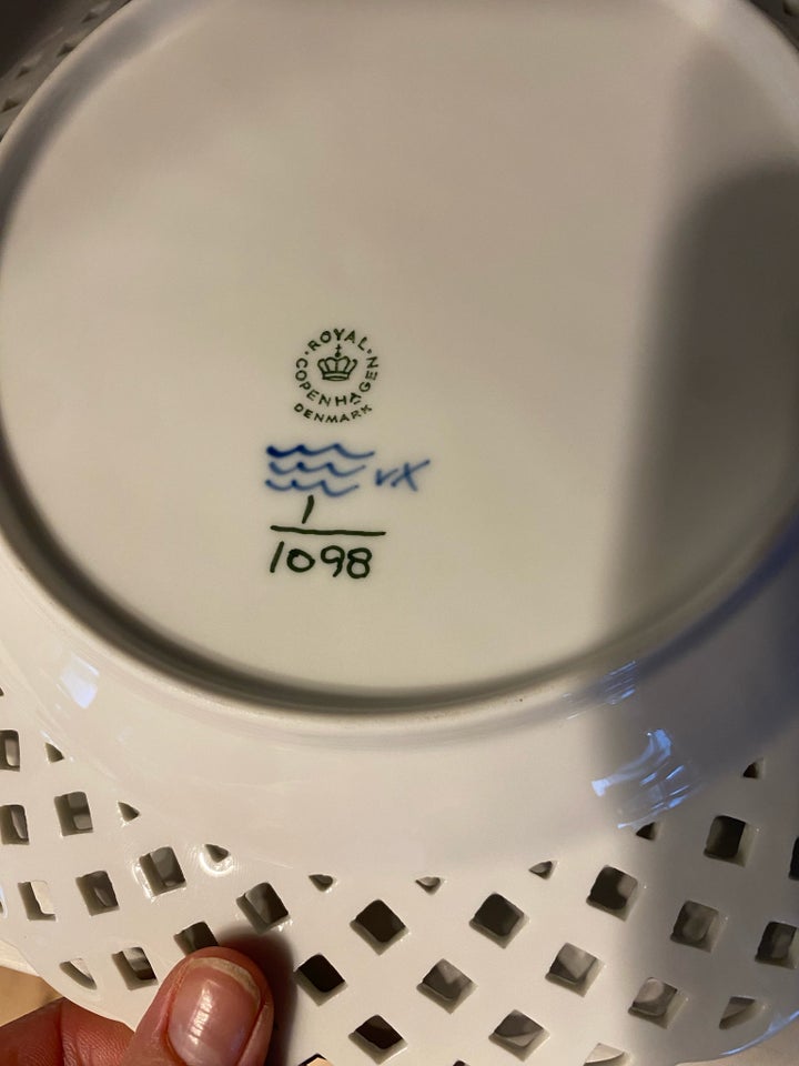 Porcelæn Tallerken Royal