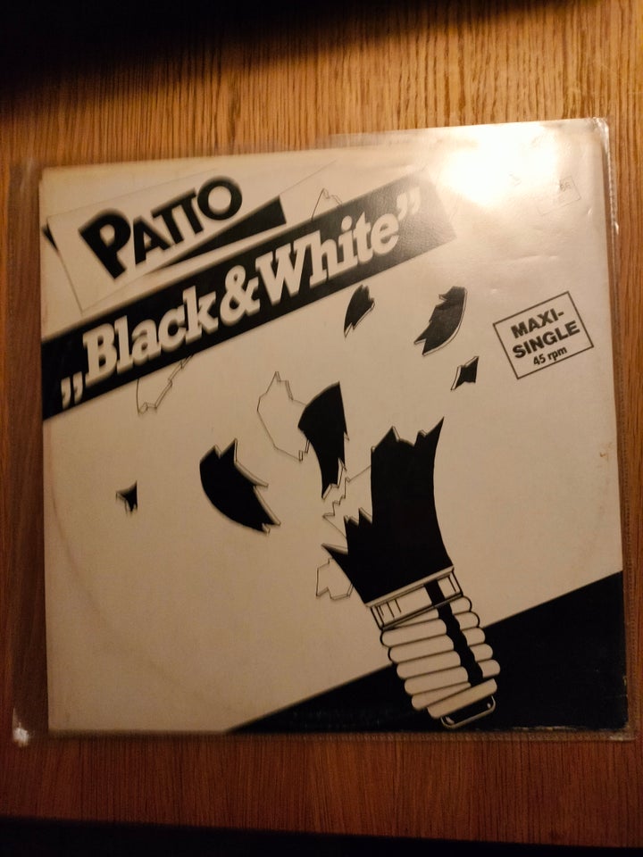 Maxi-single 12", Patto, Black 