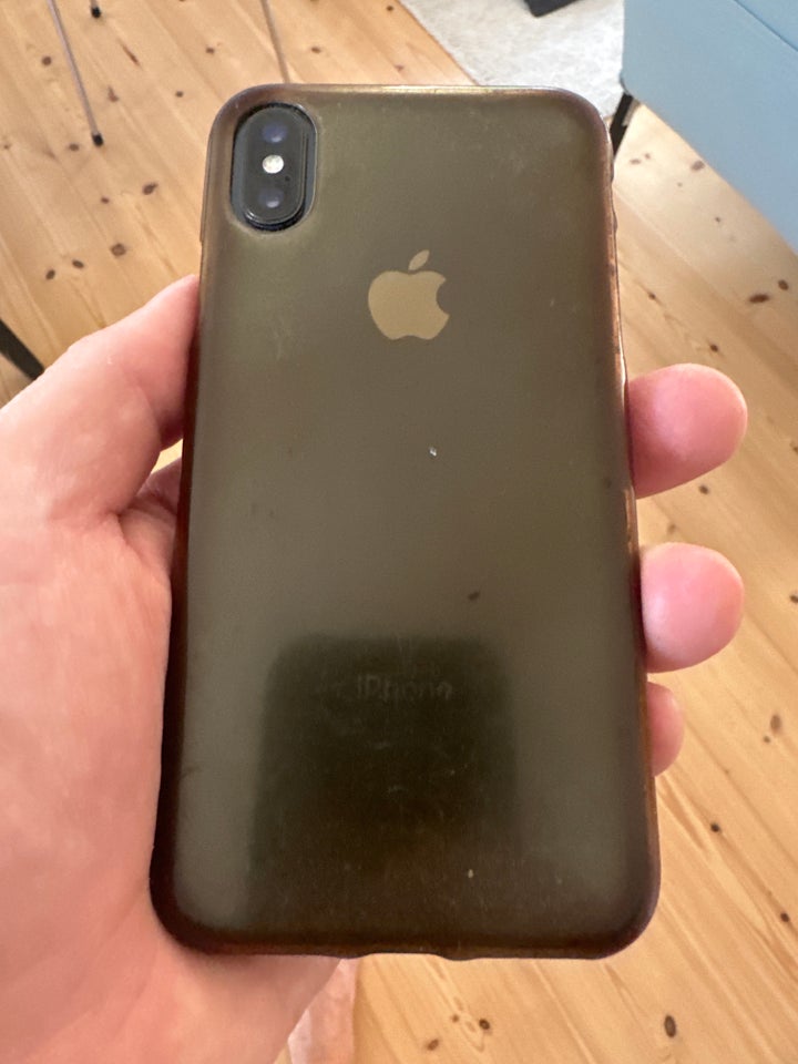 iPhone X, 256 GB, sort