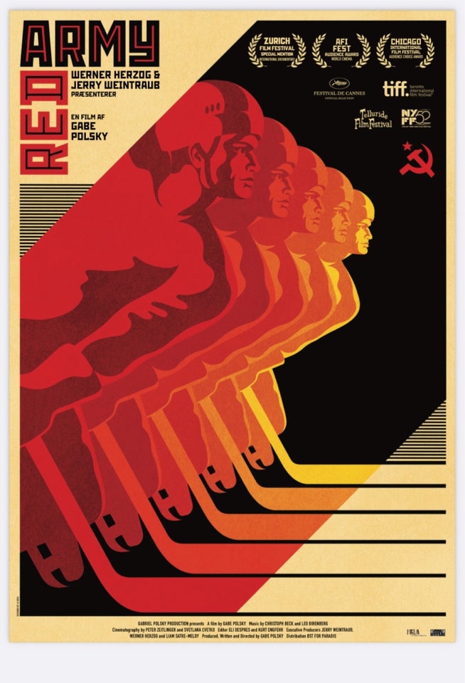 Filmplakat, motiv: Red Army