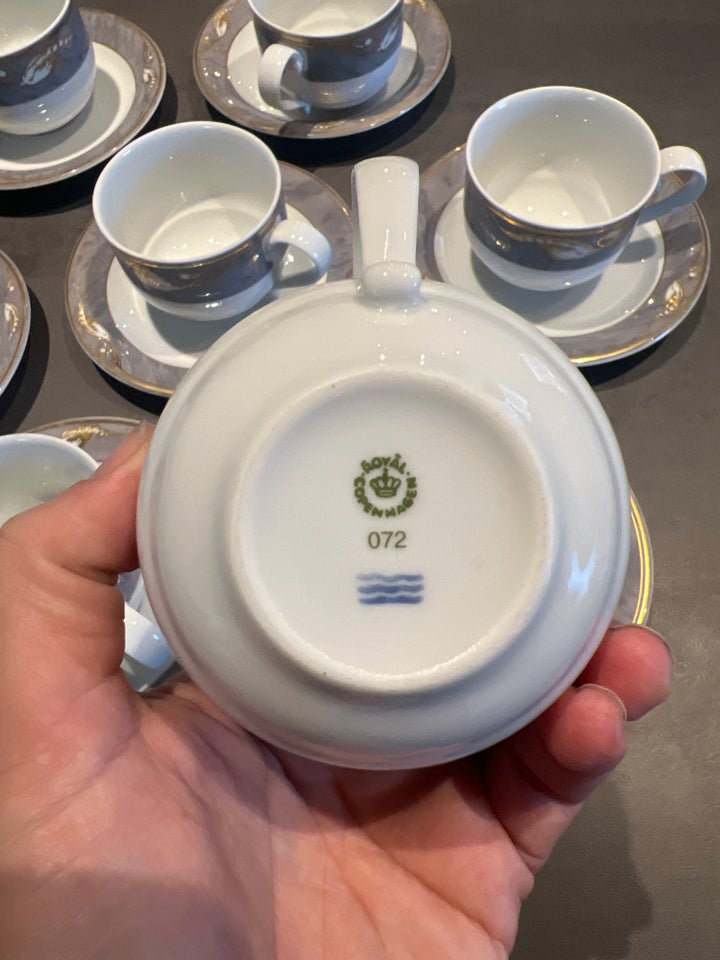 Porcelæn, Kaffekopper , Royal