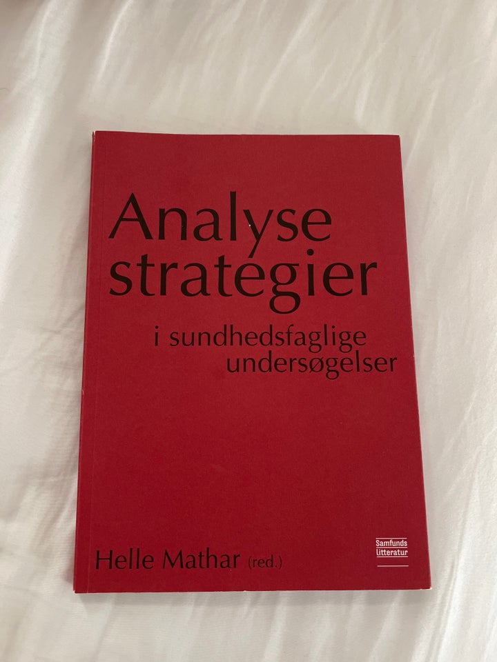 Analysestrategier i