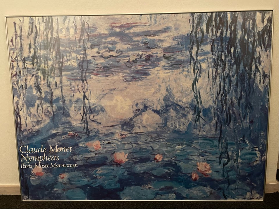 Plakat, Claude Monet, motiv: