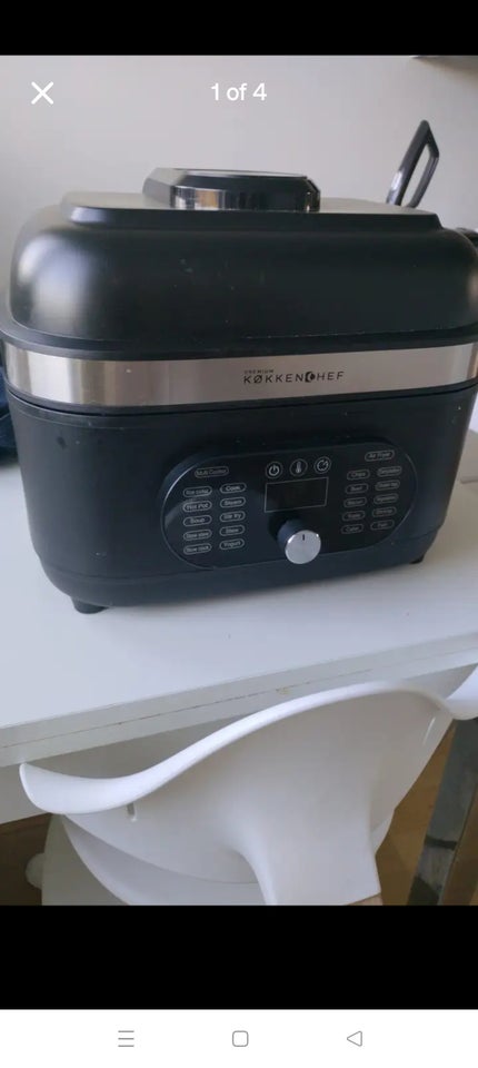 Airfryer og multicooker,