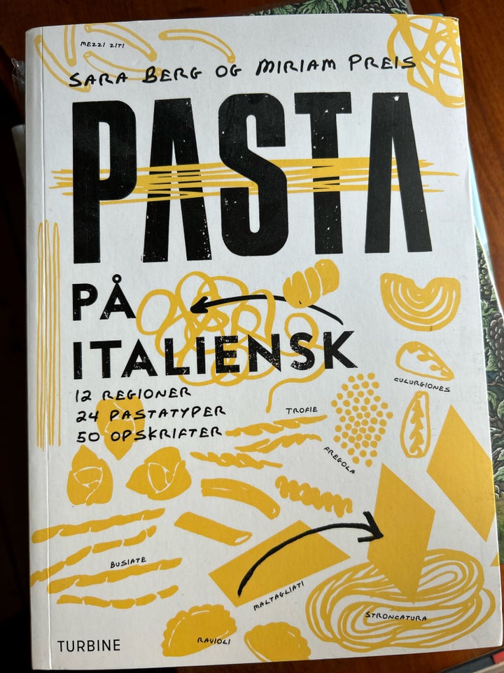 Pasta på italiensk, Sara Berg,