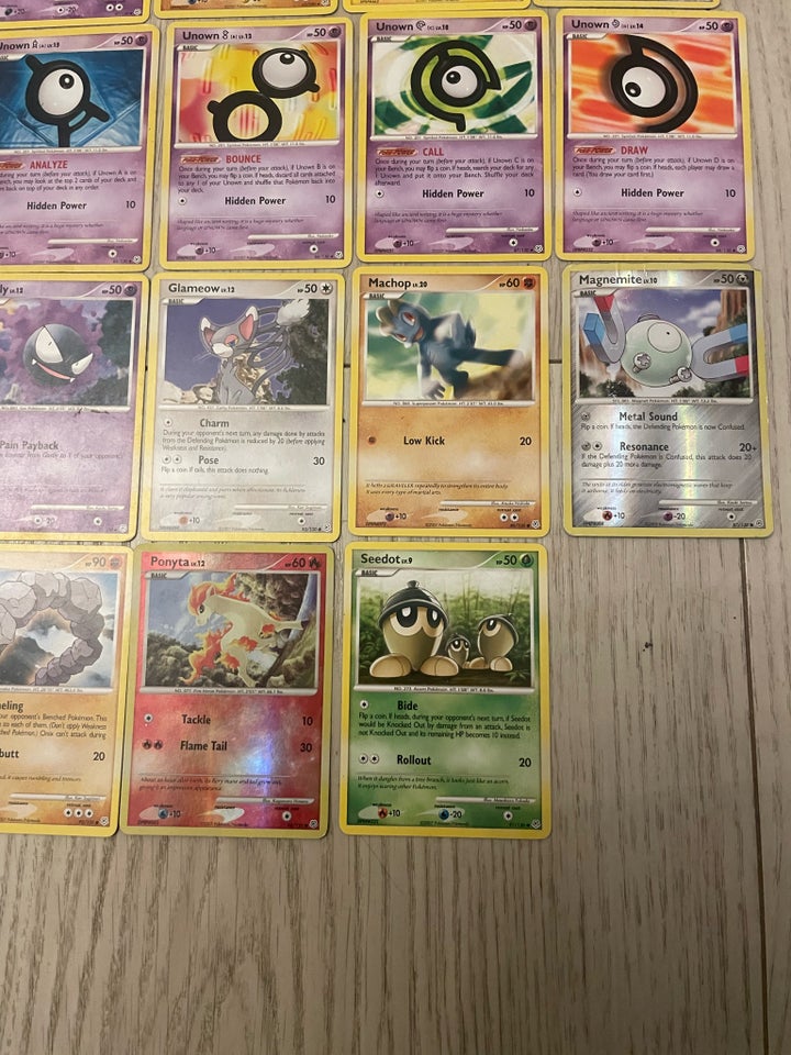 Samlekort, Pokemonkort diamond 