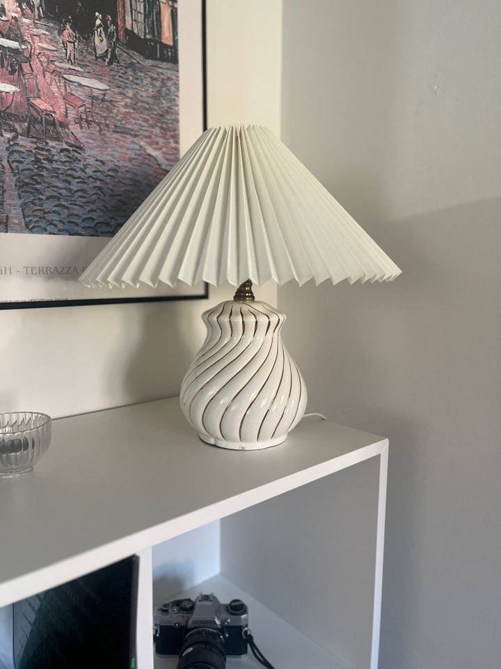 Lampe Vintage italiensk porcelæn