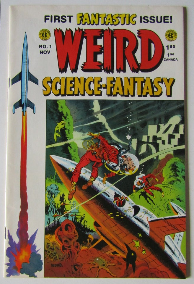 Weird Science-Fantasy #1, 5, 6