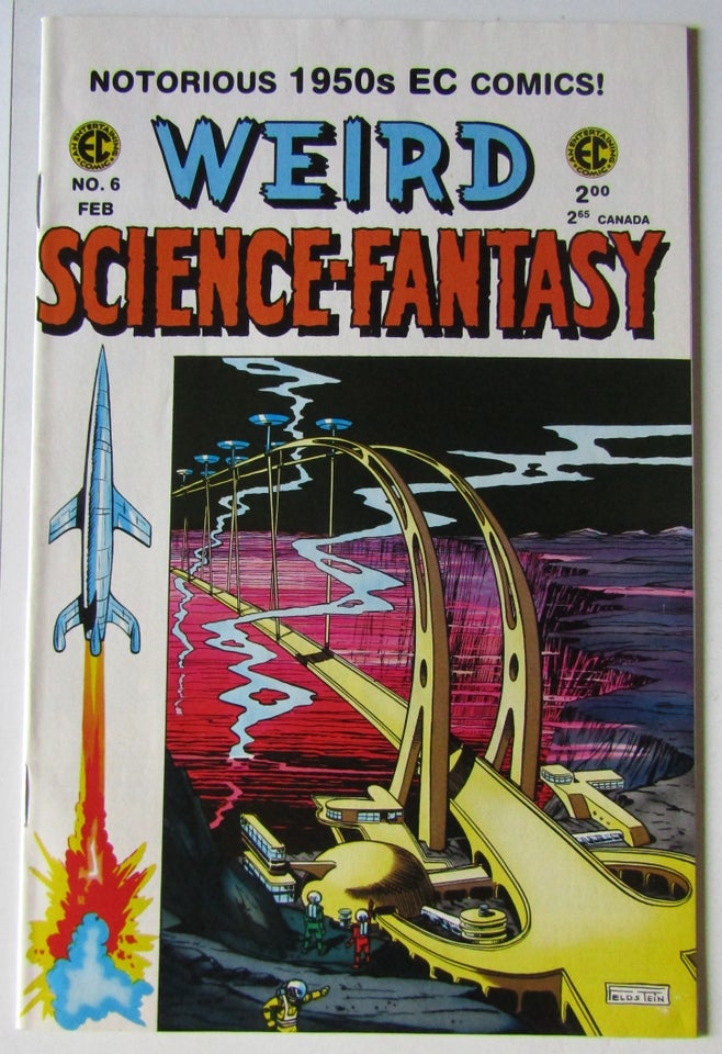 Weird Science-Fantasy #1, 5, 6