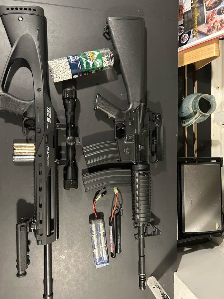 Softgun, Tac6 og ARMALITE m15a4