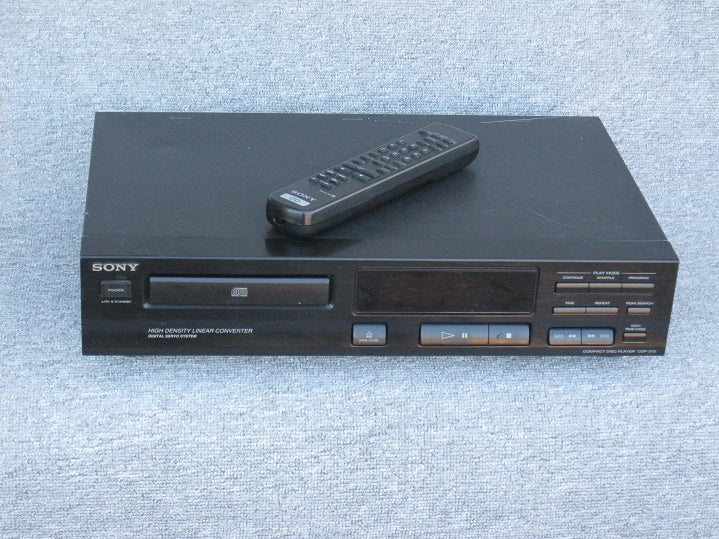 CD afspiller, Sony, CDP-213 (Incl.