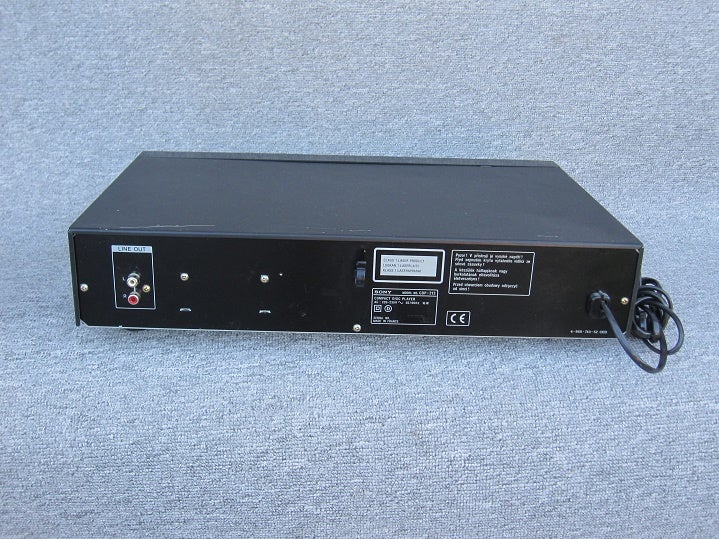 CD afspiller, Sony, CDP-213 (Incl.