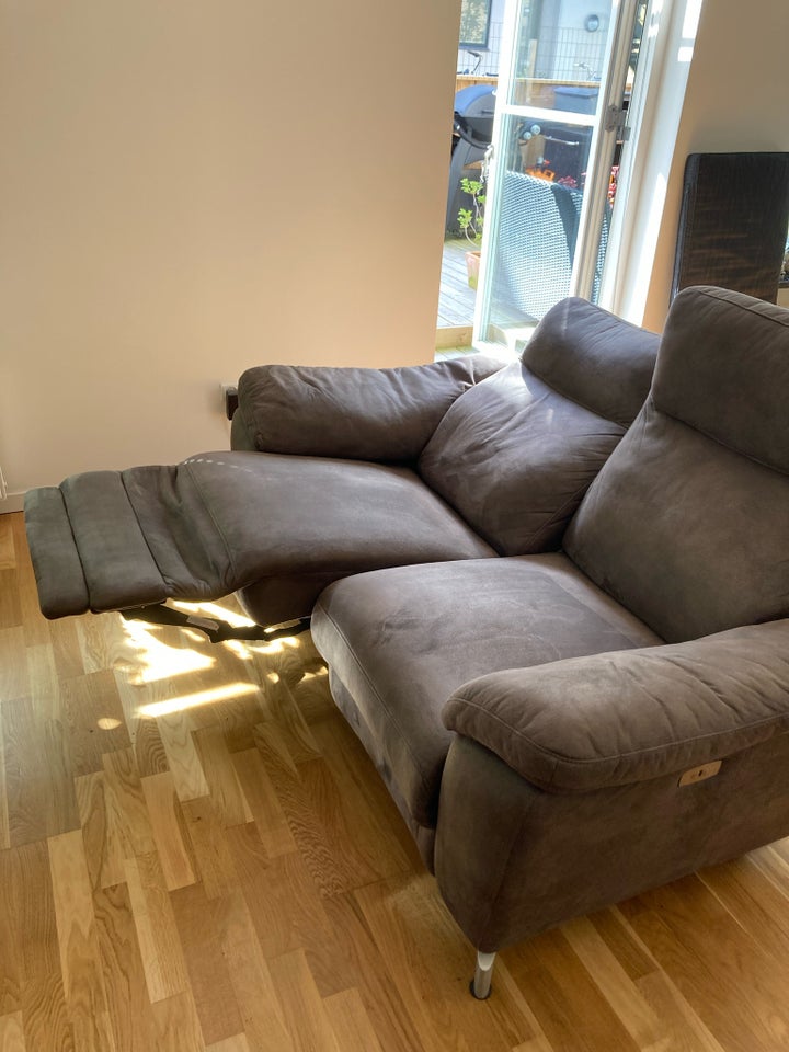 Sofa, microfiber, 2 pers.