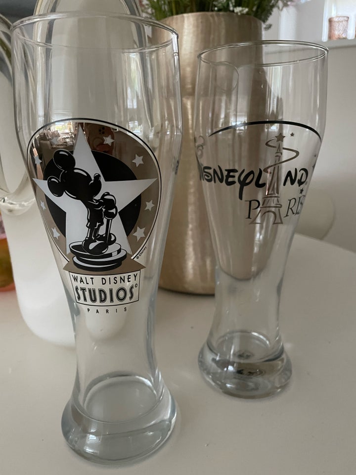 Glas, Drikkeglas ølglas , Disney