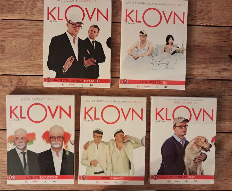 Klovn, DVD, komedie