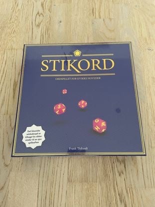 STIKORD, Ord, brætspil