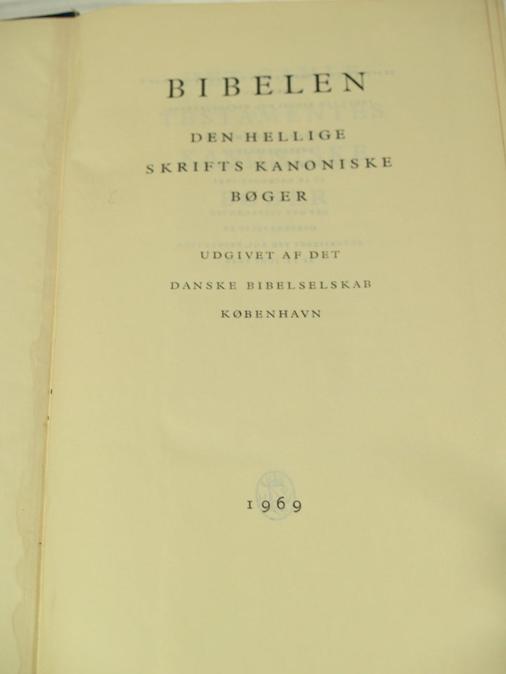 Bibelen, 1931 / 1948