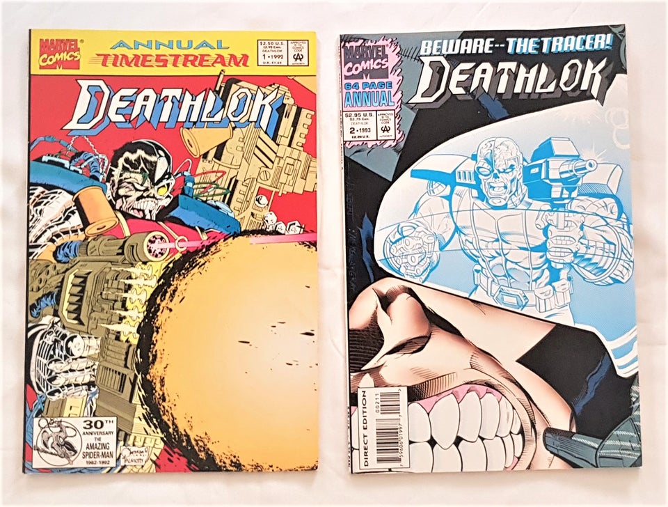 DEATHLOK vol. 1-5 næsten komplet,