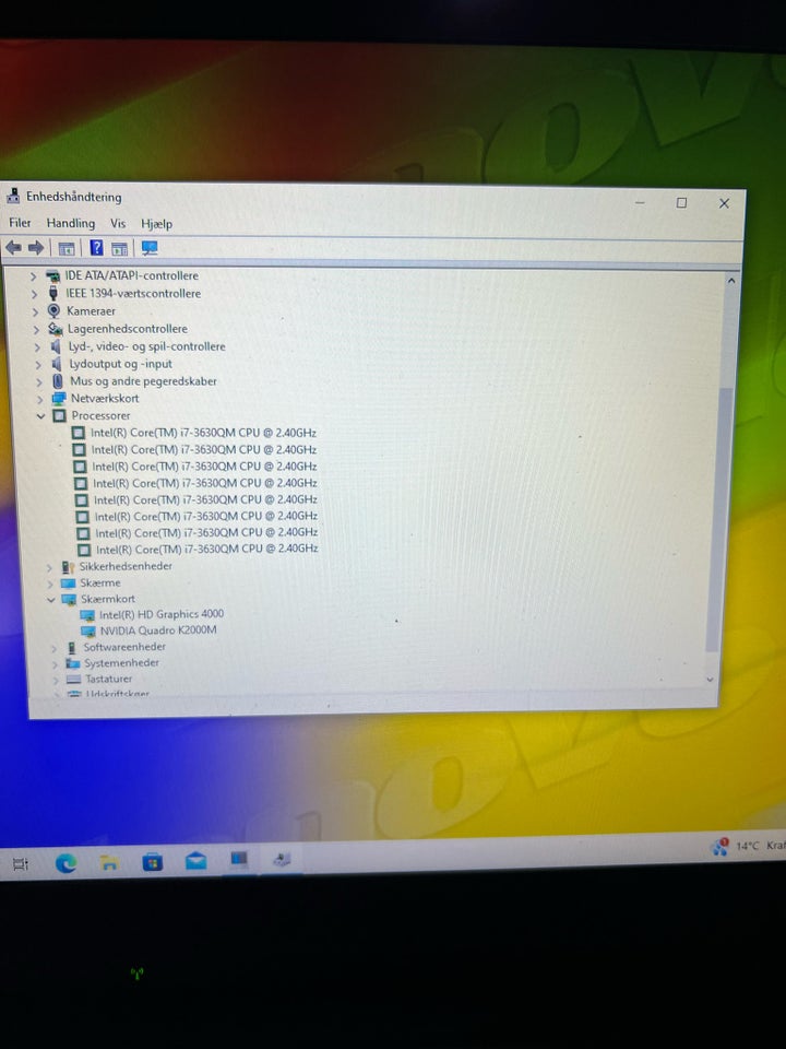 Lenovo Thinkpad W530 ( SSD hdd)