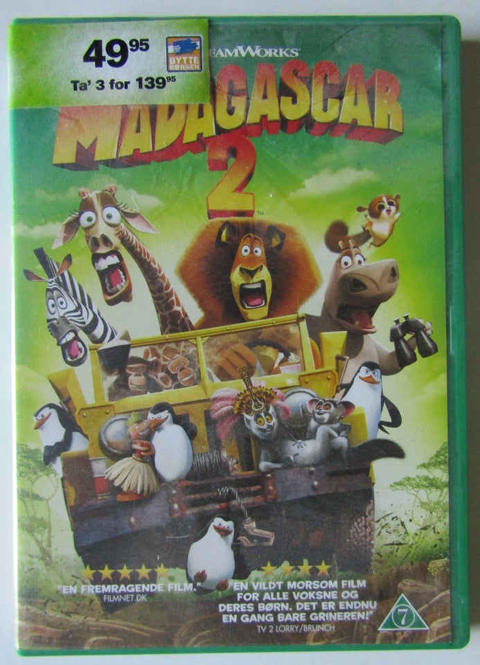 Madagascar 2, instruktør Eric