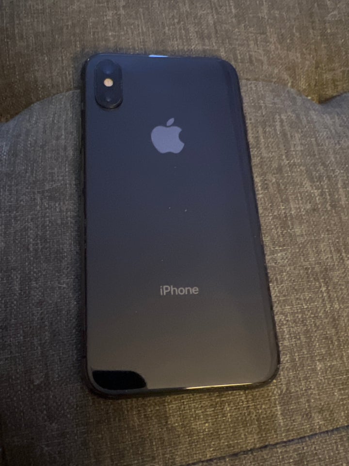 iPhone XS, 256 GB, sort