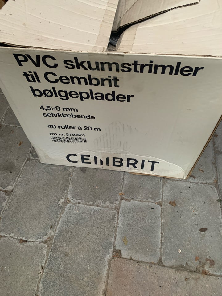 Pvc skumstrimler, Cembrit l: 20