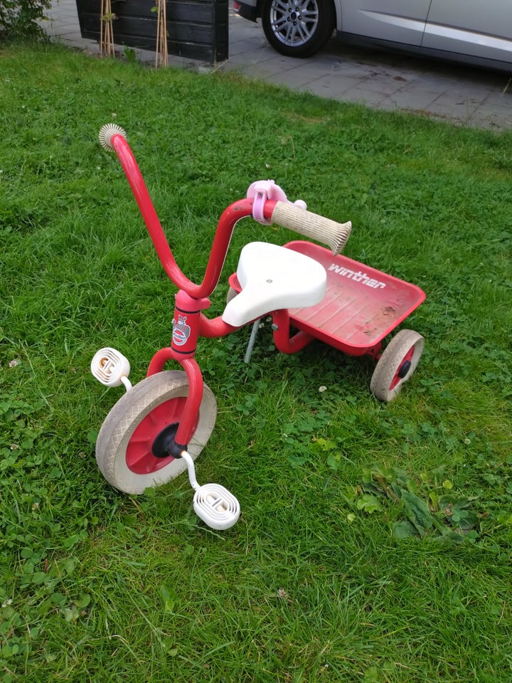 Unisex børnecykel trehjulet