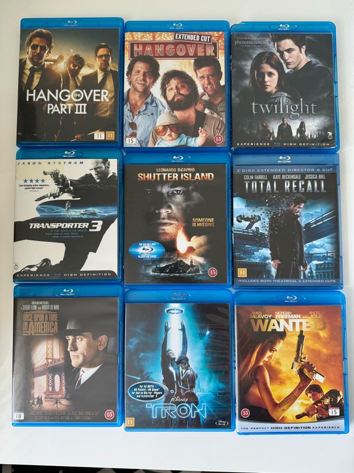 21 Blu Ray film Blu-ray andet