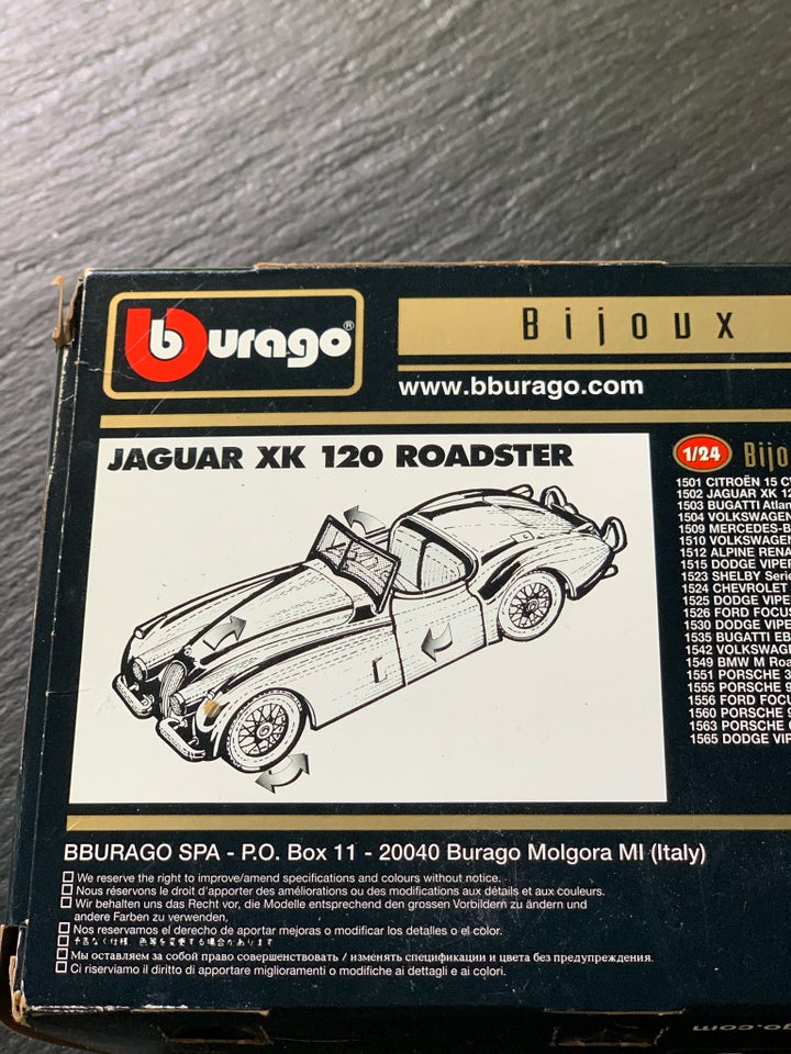 Modelbil, Jaguar XR 120 Roadster ,