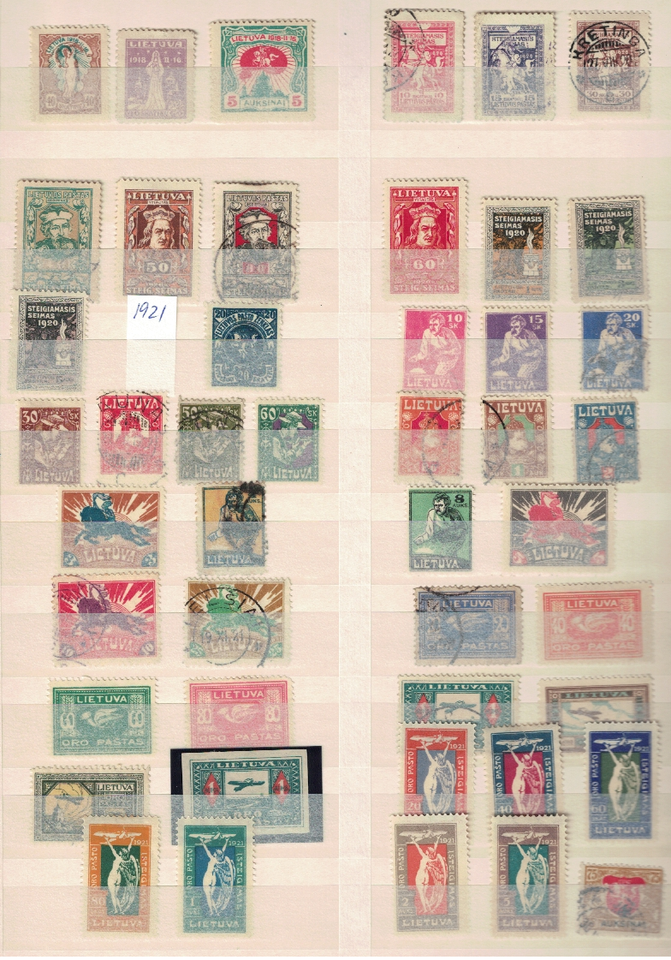 Europa, Litaun 1918-1940 lot