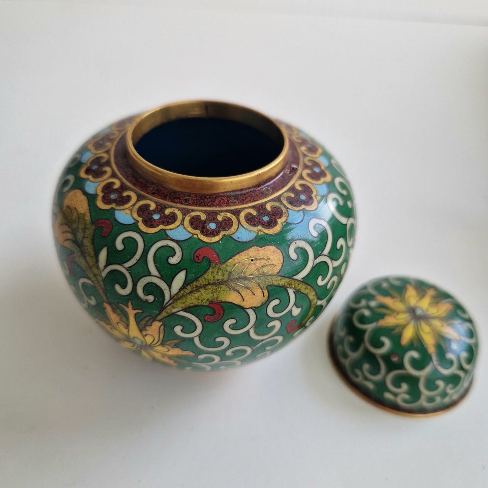 Cloisonne vase